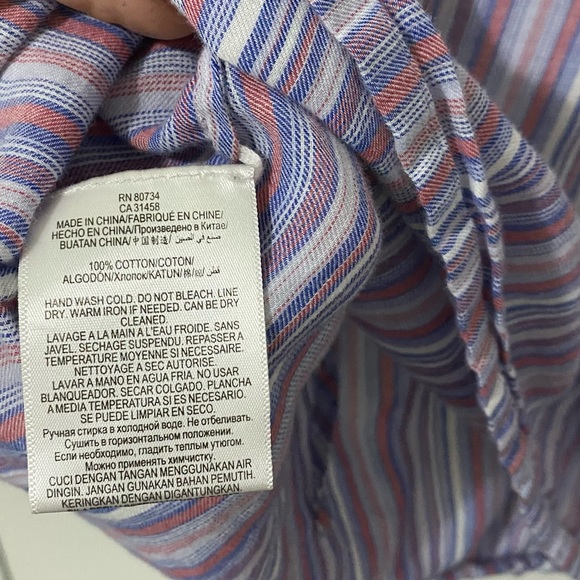 BCBG MAXIAzria LINNEN TOP - Picture 5 of 5